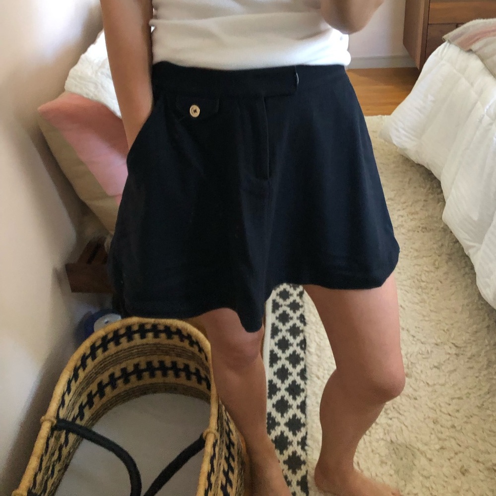 Juicy couture flare mini skirt.